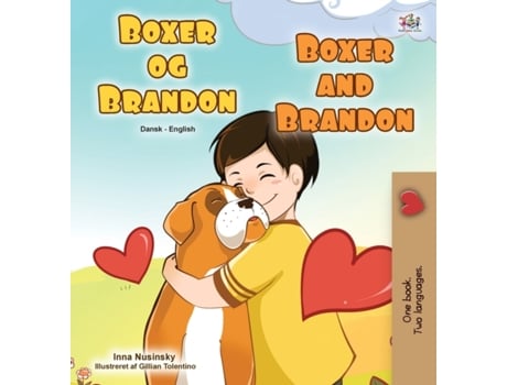 Livro Boxer and Brandon de Nusinsky e Inna (Dinamarquês)