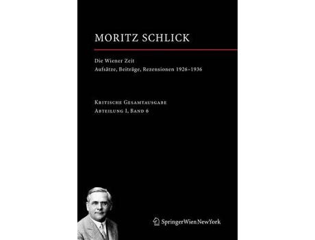 Livro die wiener zeit de moritz schlick (alemão)