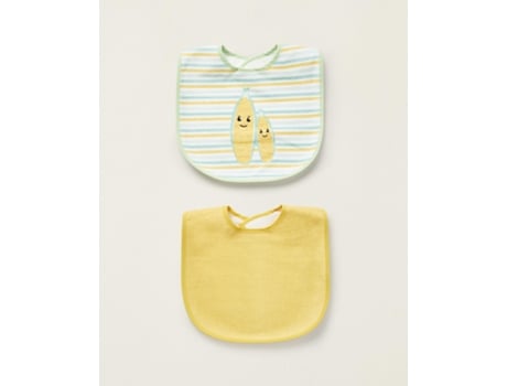 2 Babetes Amarelo/Verde Zy Baby Zippy ZIPPY ZY BABY