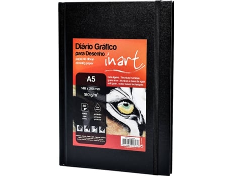 Diário Gráfico Desenho 180gr A5 40 folhas