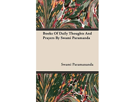 Livro Books of Daily Thoughts and Prayers by Swami Paramanda de Swami Paramananda (Inglês)