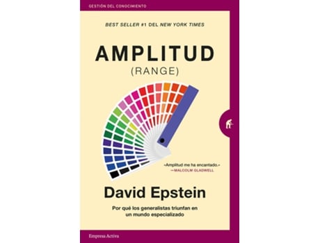 Livro Amplitud de David Epstein (Espanhol)