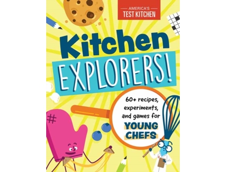 Livro kitchen explorers! de america's test kitchen kids (inglês)