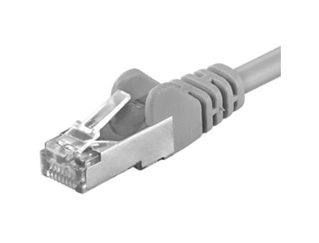 Premiumcord Patch Kabel S-Ftp Cat6A 15M Seda Cabo de Rede Cinzento Sf/Utp S-Ftp