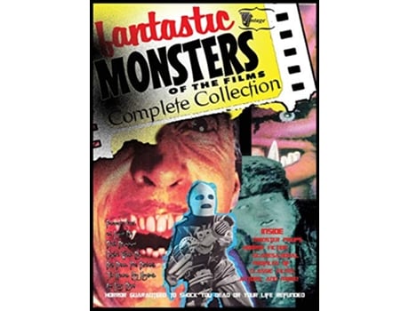 Livro Fantastic Monsters of the Films Complete Collection de Bob Burns Paul Blaisdell (Inglês)