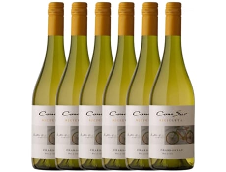 Vinho CONO SUR Cono Sur Chardonnay Joven (0.75 L - 6 unidades)