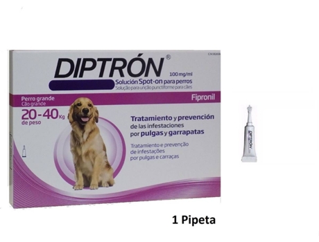 Pipeta Desparasitante  Diptrón (20-40kg)