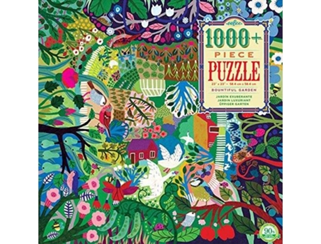 Puzzle  and Love Bountiful Garden square adult Jigsaw Puzzle (Idade Mínima: 4)
