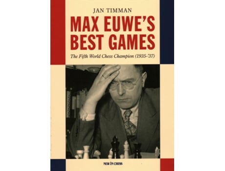 Livro Max Euwes Best Games de Jan Timman (Inglês)