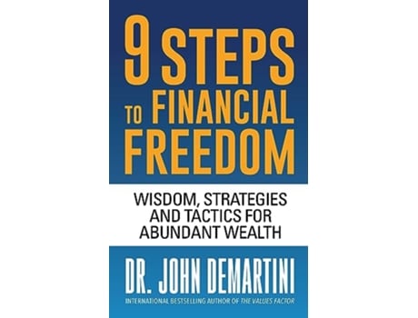 Livro 9 Steps to Financial Freedom de Dr John Demartini (Inglês)