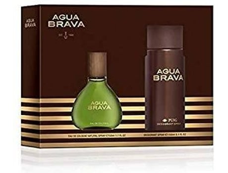 Coffret  Agua Brava Edc Spray 100 ml + Desodorante Spray 150 ml