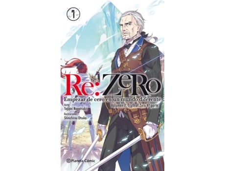 Livro Re:Zero Nº 07 (Novela) de Tappei Nagatsuki (Espanhol)