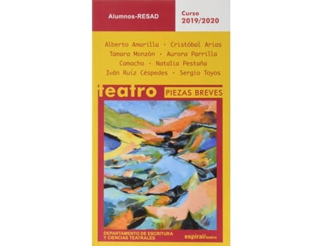 Livro Piezas Breves. Alumnos Resad Curso 2019-2020 de Alberto Amarilla (Espanhol)