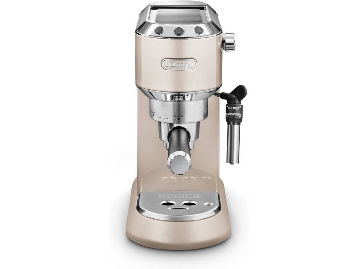 M quina de Caf Manual DELONGHI Dedica Metallics EC785.BG 15 Caf mo do e pastilhas Worten.pt