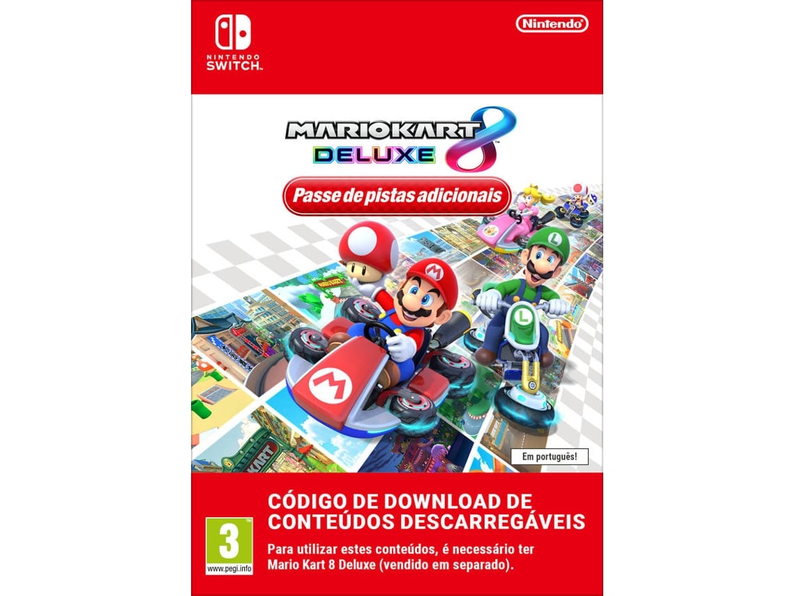 Mario Kart 8 Deluxe Nintendo Switch - Compra jogos online na