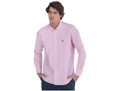 Camisa de Homem PULPO Pinpoint Rosa (S)