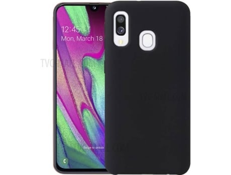 Capa Samsung Galaxy A40 LOJACHARGER SAMSCPA40 Preto