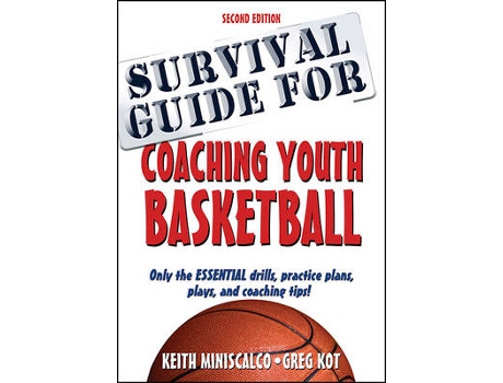 Livro survival guide for coaching youth basketball de keith miniscalco,greg kot (inglês)