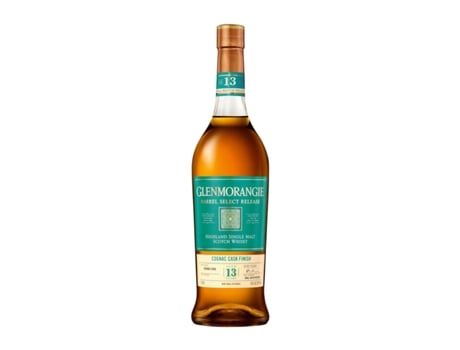 Whisky Single Malt GLENMORANGIE Cognac Cask Finish 13 Anos (0.7 L - 1 Unidade)