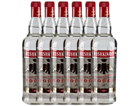 Vodka ANTONIO NADAL Antonio Nadal Rushkinoff Red Label (1 L - 6 unidades)