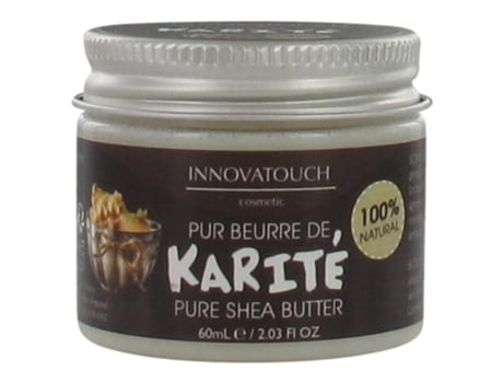 Manteiga de Karité Pura 100% Natural 60 Ml INNOVATOUCH