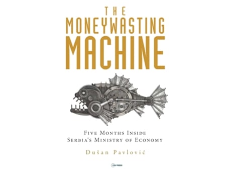 Livro Moneywasting Machine de Dušan Pavlovic (Inglês - Capa Dura)