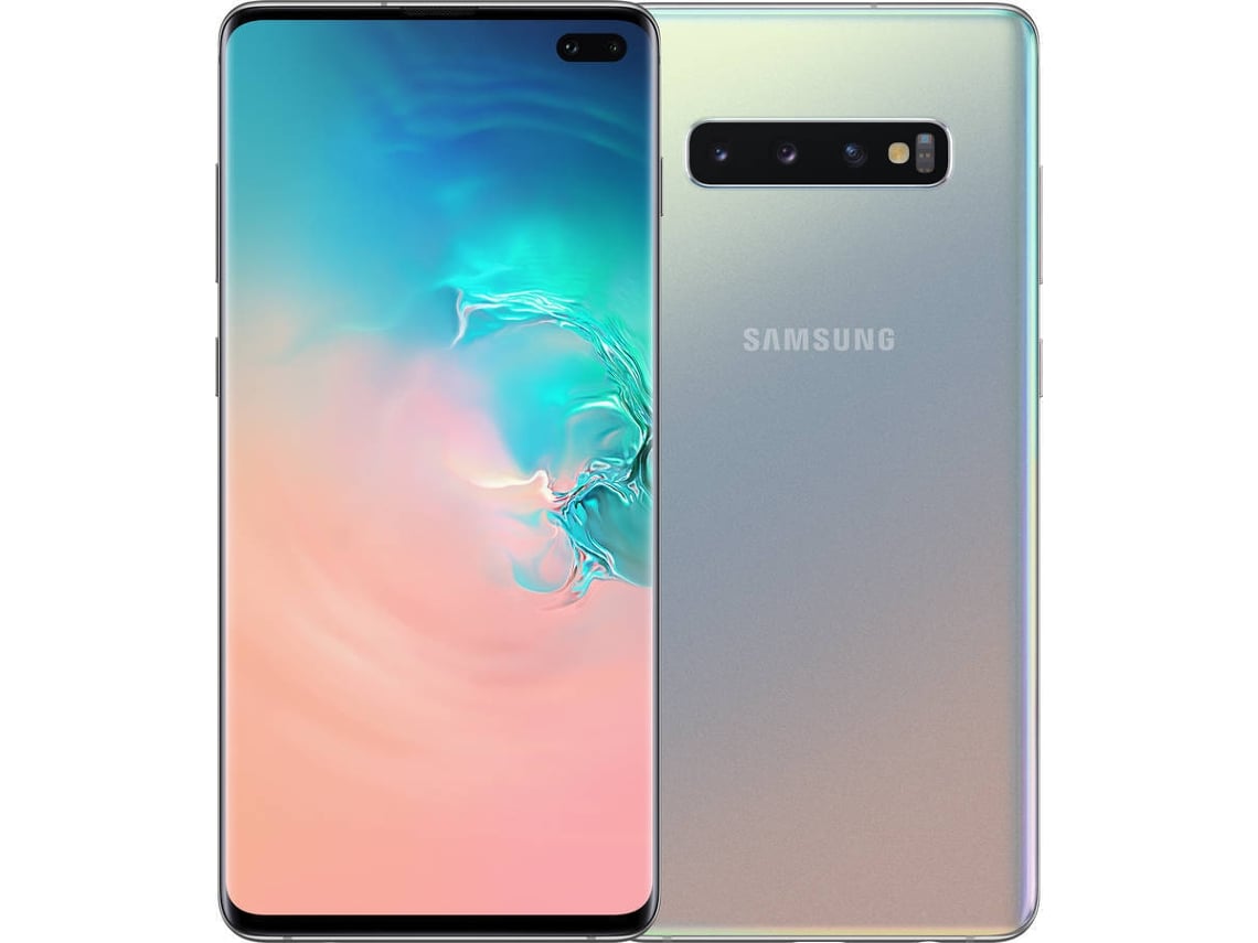 Smartphone SAMSUNG Galaxy S10+ (Outlet Grade A '' - 8 GB - 128 GB -  Prateado Prisma) 