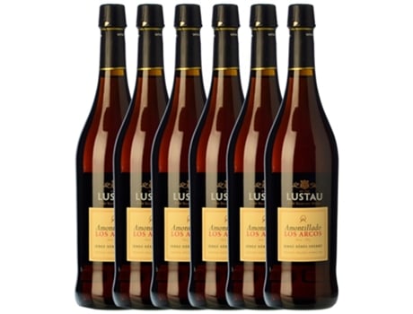 Generoso LUSTAU Lustau Amontillado Los Arcos Palomino Fino Jerez-Xérès-Sherry 0.75 L (6 unidades)