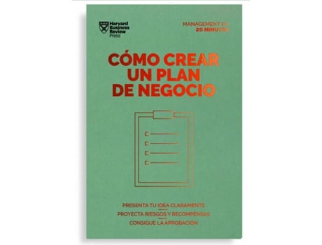 Livro Cómo Crear Un Plan De Negocio de Harvard Business Review (Espanhol)