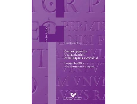 Livro Cultura epigráfica y romanización en la Hispania meridional de Herrera Rando, Javier (Espanhol)