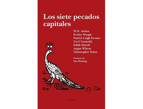 Livro Los Siete Pecados Capitales de WH Auden (Espanhol)