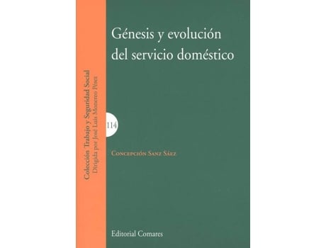 Livro Génesis Y Evolución Del Servicio Doméstico