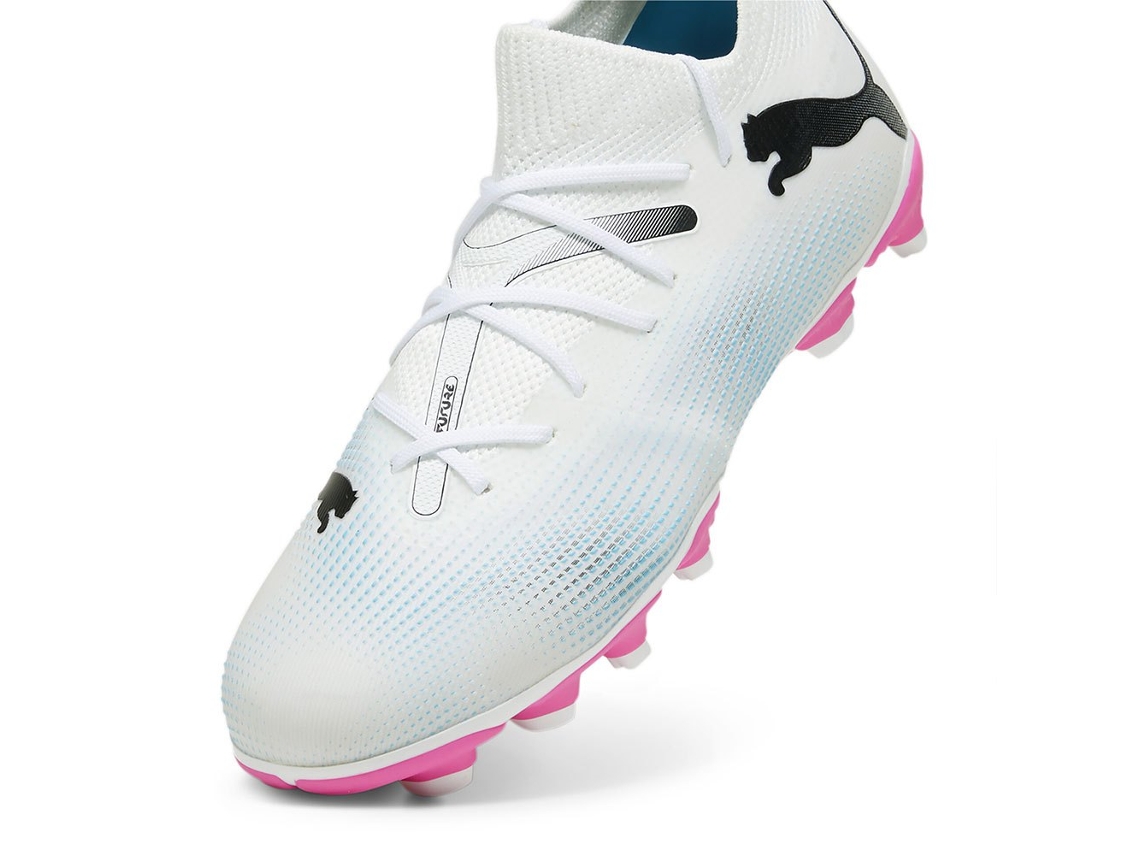 Puma Chuteiras Futebol Future 7 Match FG/AG Branco