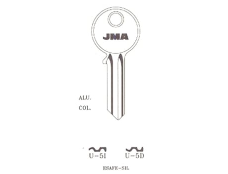 Chave U-5D Cerr.4125 Roda C-50 JMA