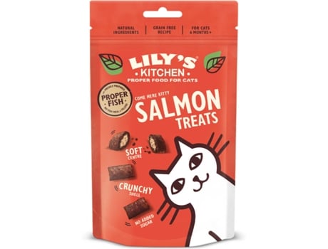 Snack para Gato com Salmão 60 GR 