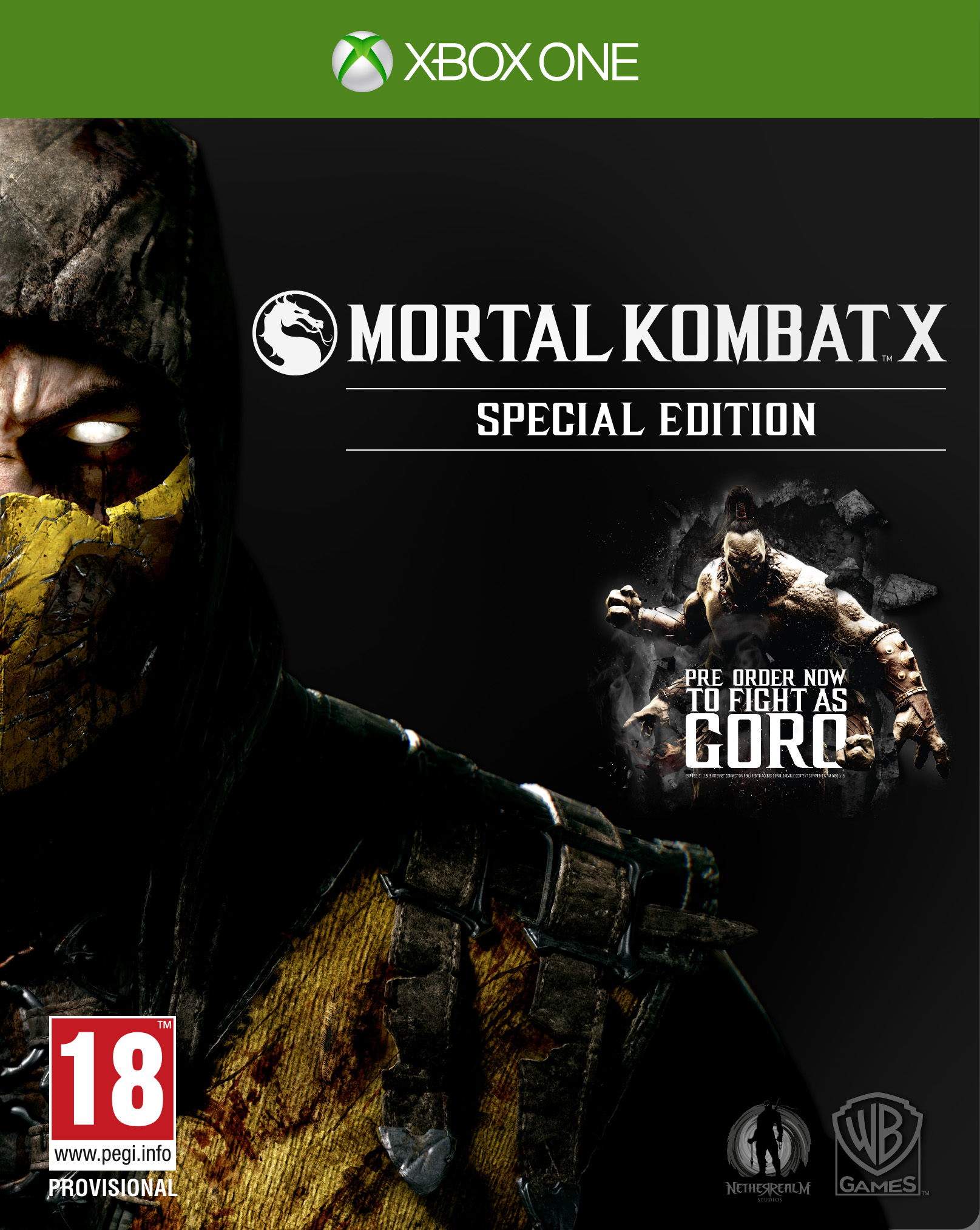 Mortal Kombat X Standard Edition Warner Bros. Xbox 360 Físico