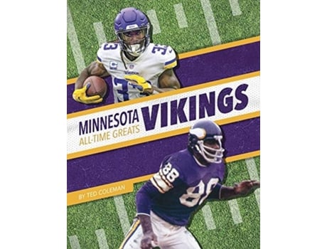 Livro Minnesota Vikings All-Time Greats de Ted Coleman (Inglês)