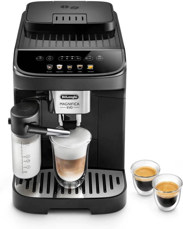 M quina de caf DELONGHI Magnifica Evo ECAM290.61.SB Outlet Grade A 15 bar Worten.pt