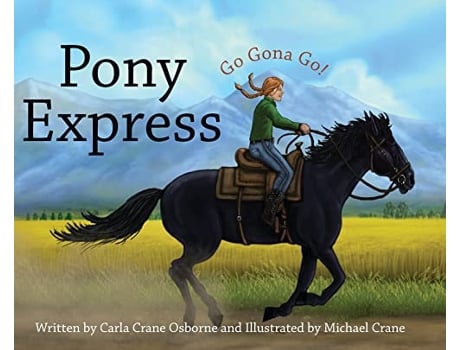 Livro Pony Express de Carla Crane Osborne (Inglês)