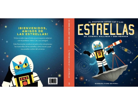 Livro El Profesor Astro Cat Y Las Estrellas de Dominic Walliman (Espanhol)