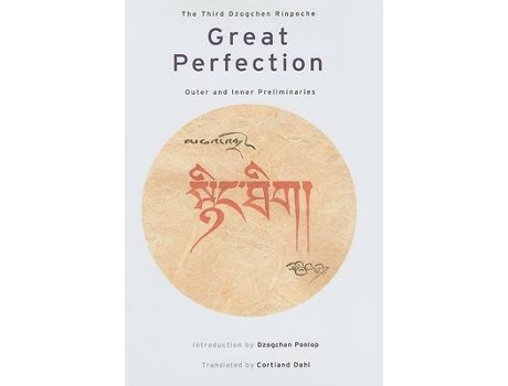 Livro great perfection de dzogchen rinpoche (inglês)