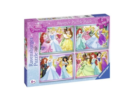 Conjunto de Puzzles  Princesas Disney (400 Peças)