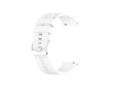 Bracelete Silicone com Fivela para Huawei Watch Ultimate 46Mm Branco