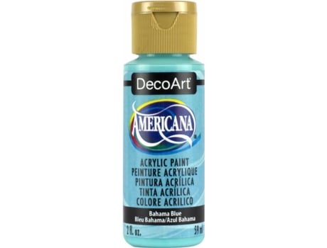 Tinta Acrílica AMERICANA Azul Bahamas (59 ml)