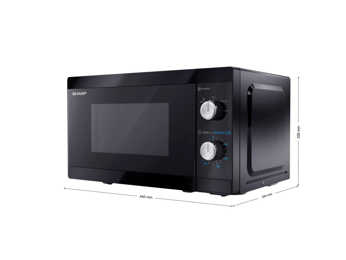 Sharp Yc-Ms01E-B Microondas Balcão Apenas Micro-Ondas 20 L 800 W Preto ...