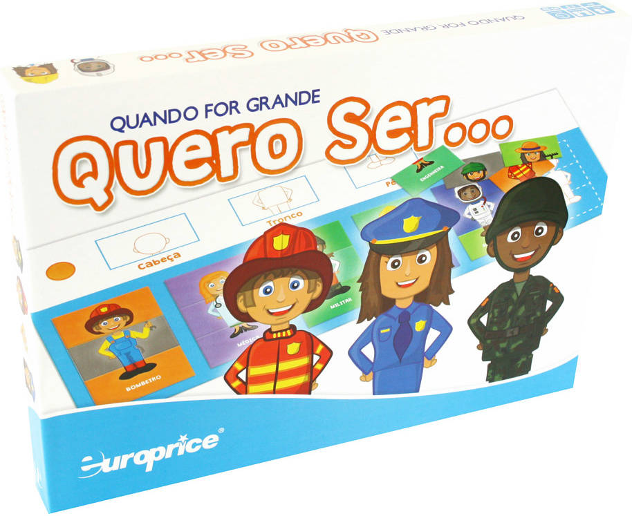 Jogo Educativo EUROPRICE Quando for grande quero ser (Idade Mínima: 3)