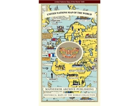 Livro united nations map of the world 1946 de created by mapseeker publishing ltd mapseeker publishing ltd (inglês)