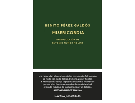 Livro Misericordia de Benito Pérez Galdós (Espanhol)