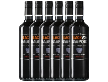 Vodka RIVES Rives Von Haupold Black (0.7 L - 6 unidades)