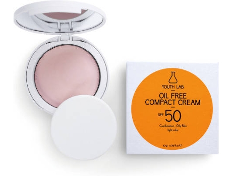 Protetor Solar . Oil Free Compact Cream - Tom Claro SPF 50 (10 g)